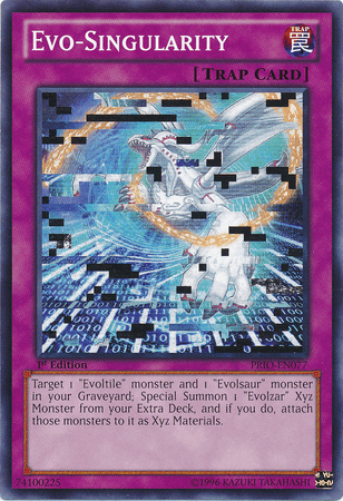 1st Edition, Common, Normal Trap, Primal Origin, Trap, Unlimited Evo-Singularity [PRIO-EN077] Common - Trading Card World