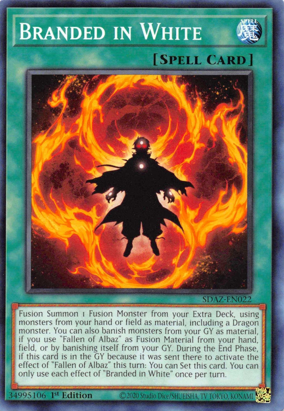 1st Edition, Common, Normal Spell, Spell, Structure Deck: Albaz Strike Branded in White [SDAZ-EN022] Common - Trading Card World