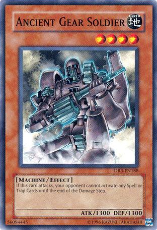 Common, Dark Revelation Volume 3, Earth, Effect Monster, Machine, Unlimited Ancient Gear Soldier [DR3-EN188] Common - Trading Card World