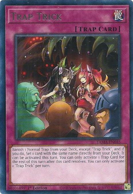 1st Edition, Normal Trap, Rare, Tactical Masters, Trap Trap Trick [TAMA-EN045] Rare - Trading Card World
