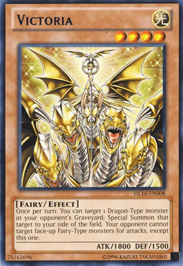 Duelist League Promo, Effect Monster, Fairy, Light, Rare, Unlimited Victoria (Purple) [DL16-EN008] Rare - Trading Card World