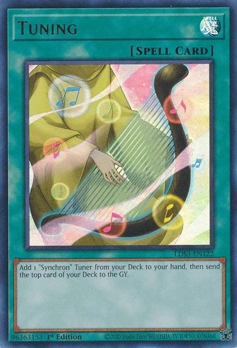 1st Edition, Legendary Duelists: Season 3, Normal Spell, Spell, Ultra Rare Tuning [LDS3-EN122] Ultra Rare - Trading Card World