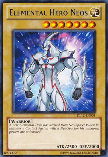 Duelist League Promo, Light, Normal Monster, Rare, Unlimited, Warrior Elemental Hero Neos (Blue) [DL12-EN001] Rare - Trading Card World