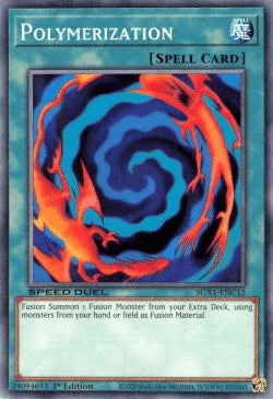 1st Edition, Common, Normal Spell, Speed Duel GX: Duel Academy Box, Spell Polymerization [SGX1-ENC12] Common - Trading Card World