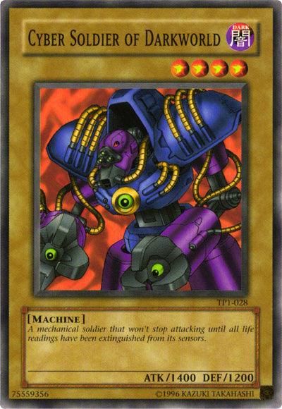 Common, Dark, Machine, Normal Monster, Tournament Pack 1, Unlimited Cyber Soldier of Darkworld [TP1-028] Common - Trading Card World
