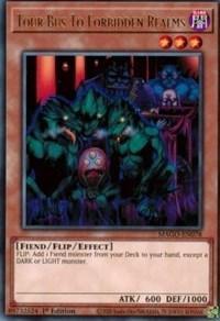 1st Edition, Dark, Effect Monster, Fiend, Maximum Gold, Rare Tour Bus To Forbidden Realms [MAGO-EN078] Rare - Trading Card World