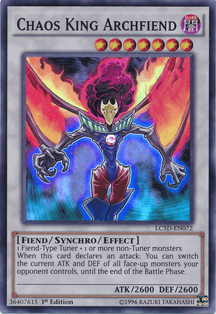 Chaos King Archfiend [LC5D-EN072] Super Rare