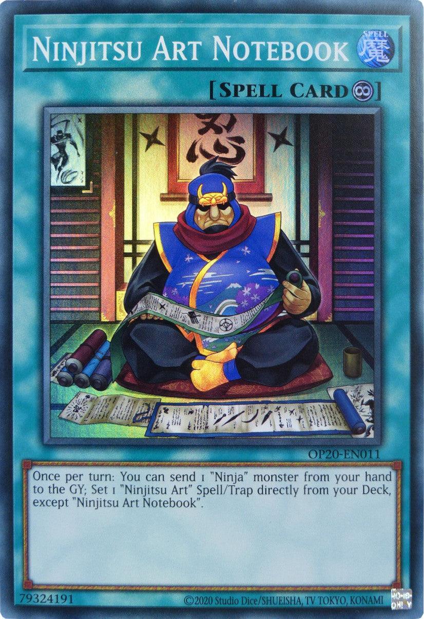 Continuous Spell, OTS Tournament Pack 20, Spell, Super Rare, Unlimited Ninjitsu Art Notebook [OP20-EN011] Super Rare - Trading Card World