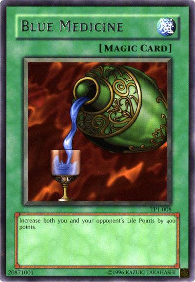 Normal Spell, Rare, Spell, Tournament Pack 1, Unlimited Blue Medicine [TP1-008] Rare - Trading Card World