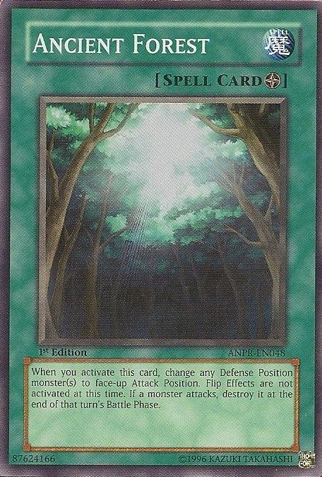 1st Edition, Ancient Prophecy, Field Spell, Spell, Super Rare, Unlimited Ancient Forest [ANPR-EN048] Super Rare - Trading Card World