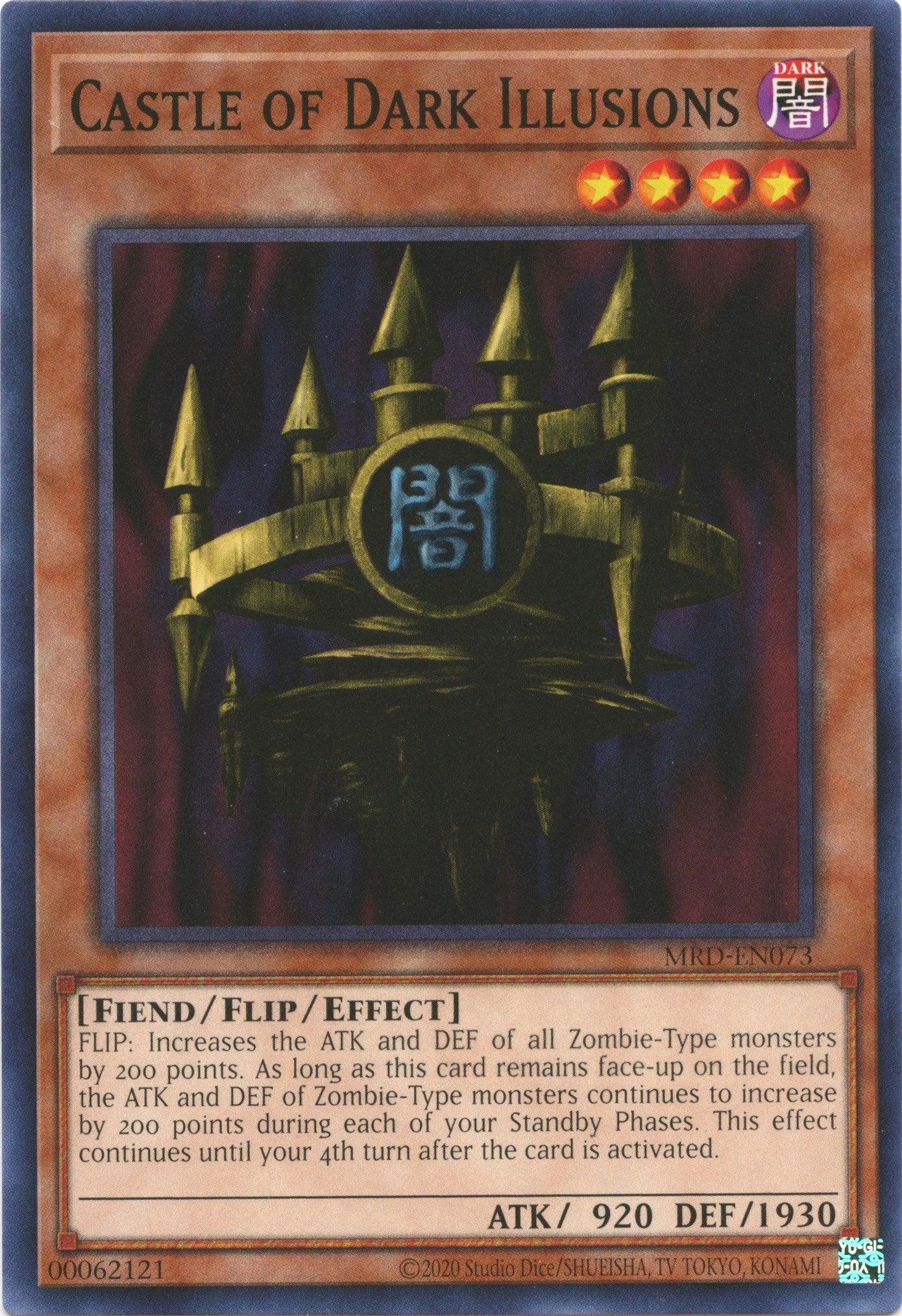 Common, Dark, Effect Monster, Fiend, Metal Raiders (25th Anniversary Edition), Unlimited Castle of Dark Illusions (25th Anniversary) [MRD-EN073] Common - Trading Card World