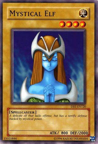 Common, Dark Beginning 1, Light, Normal Monster, Spellcaster, Unlimited Mystical Elf [DB1-EN120] Common - Trading Card World