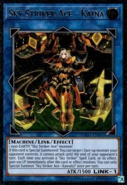 Earth, Link/Effect Monster, Machine, OTS Tournament Pack 11, Ultimate Rare, Unlimited Sky Striker Ace - Kaina [OP11-EN002] Ultimate Rare - Trading Card World
