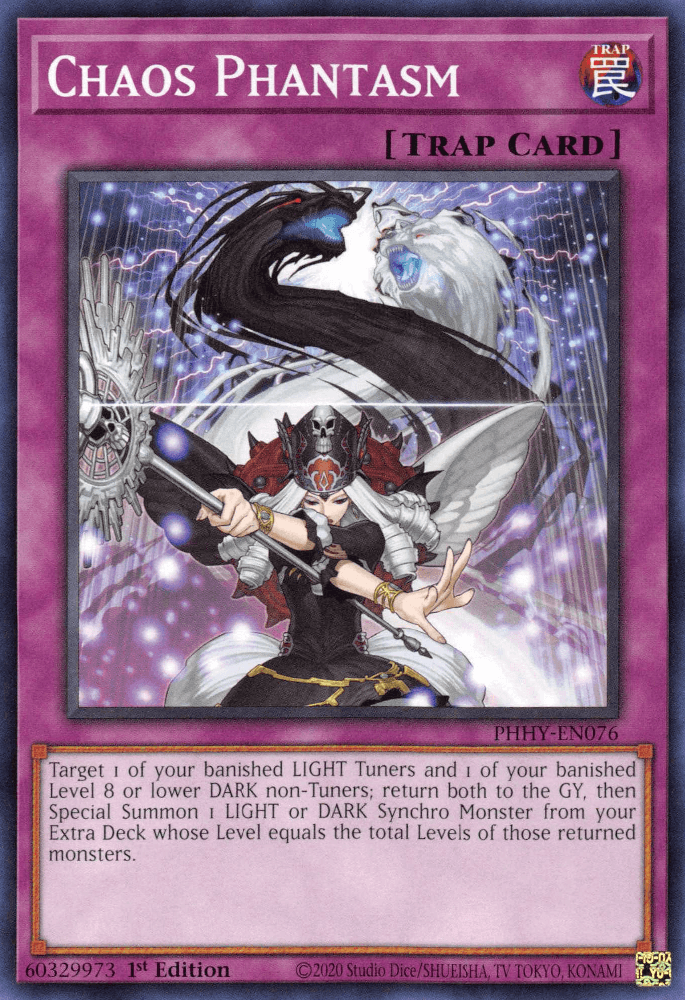 1st Edition, Common, Normal Trap, Photon Hypernova, Trap Chaos Phantasm [PHHY-EN076] Common - Trading Card World