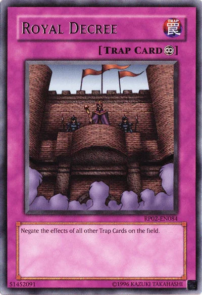 Continuous Trap, Rare, Retro Pack 2, Trap, Unlimited Royal Decree [RP02-EN084] Rare - Trading Card World