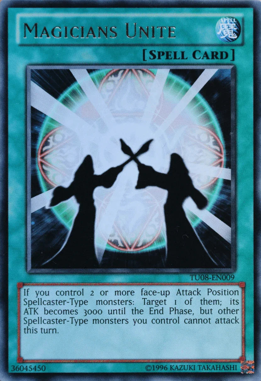 Normal Spell, Rare, Spell, Turbo Pack: Booster Eight, Unlimited Magician's Unite [TU08-EN009] Rare - Trading Card World