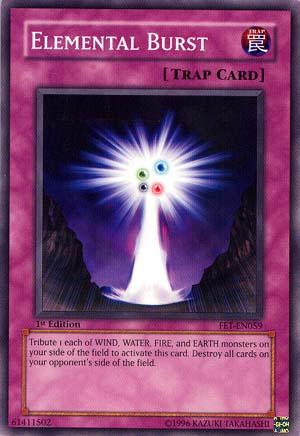 1st Edition, Common, Flaming Eternity, Normal Trap, Trap, Unlimited Elemental Burst [FET-EN059] Common - Trading Card World