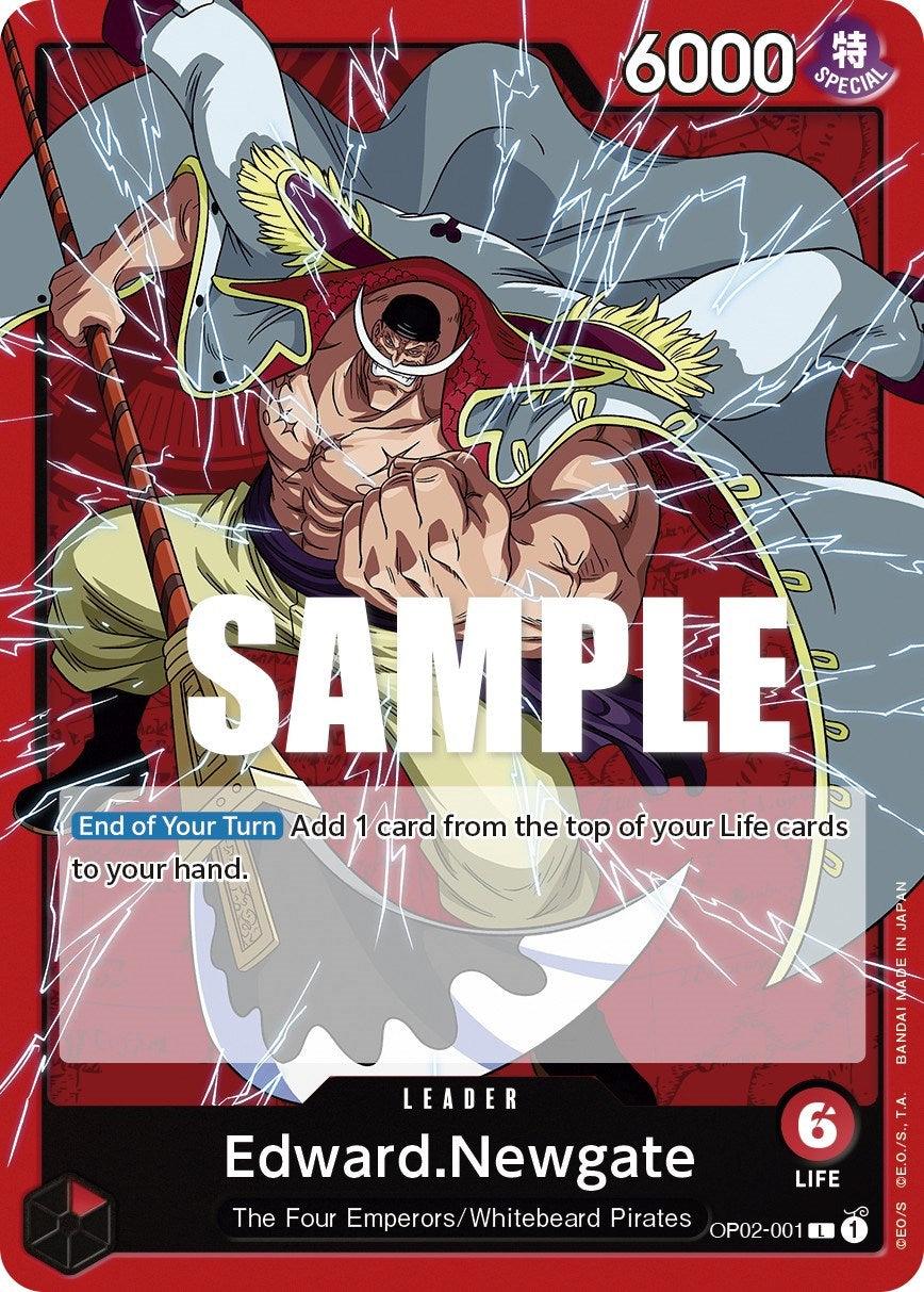 Leader, Paramount War, The Four Emperors, Whitebeard Pirates Edward.Newgate [Paramount War] - Trading Card World