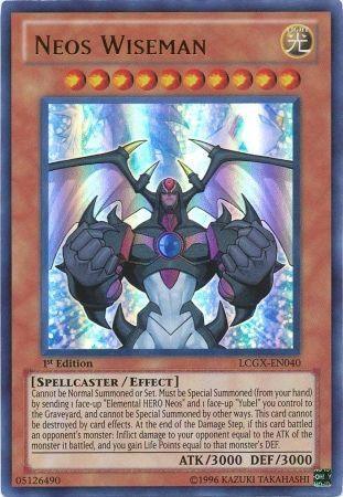 1st Edition, Effect Monster, Legendary Collection 2, Light, Spellcaster, Ultra Rare, Unlimited Neos Wiseman [LCGX-EN040] Ultra Rare - Trading Card World