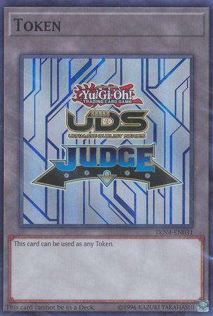 Judge Promotional Cards, Super Rare, Token, Unlimited Token [TKN4-EN031] Super Rare - Trading Card World