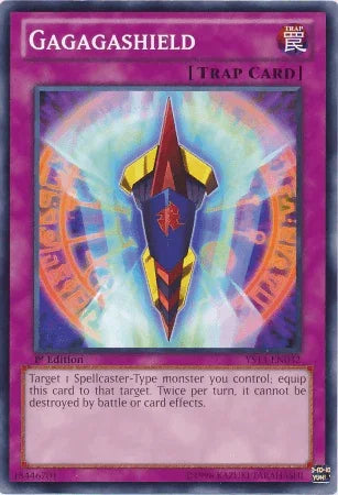 1st Edition, Common, Normal Trap, Super Starter: V for Victory, Trap Gagagashield [YS13-EN032] Common - Trading Card World