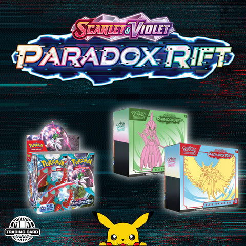 2023 Pokemon Scarlet & Violet Paradox Rift Booster Box & ETB Combo