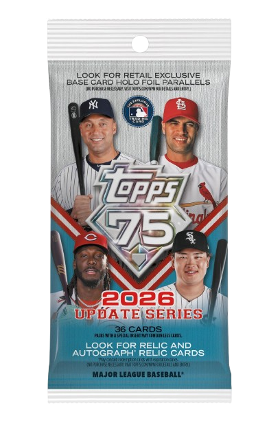 2026 Topps Update Series MLB Trading Card Fat Pack