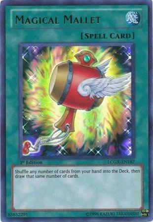 1st Edition, Legendary Collection 2, Normal Spell, Spell, Ultra Rare, Unlimited Magical Mallet [LCGX-EN187] Ultra Rare - Trading Card World