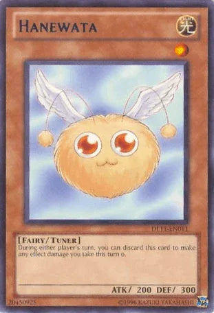 Duelist League Promo, Fairy, Light, Rare, Tuner Monster, Unlimited Hanewata (Blue) [DL11-EN011] Rare - Trading Card World