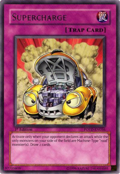 1st Edition, Normal Trap, Power of the Duelist, Rare, Trap, Unlimited Supercharge [POTD-EN056] Rare - Trading Card World
