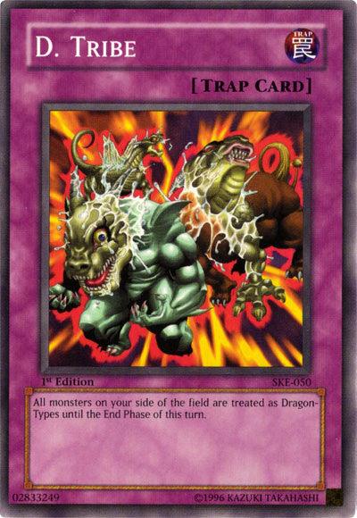 1st Edition, Common, Normal Trap, Starter Deck: Kaiba Evolution, Trap, Unlimited D. Tribe [SKE-050] Common - Trading Card World