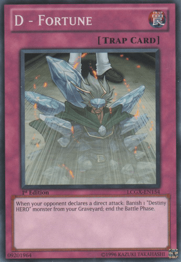 1st Edition, Common, Legendary Collection 2, Normal Trap, Trap, Unlimited D - Fortune [LCGX-EN154] Common - Trading Card World