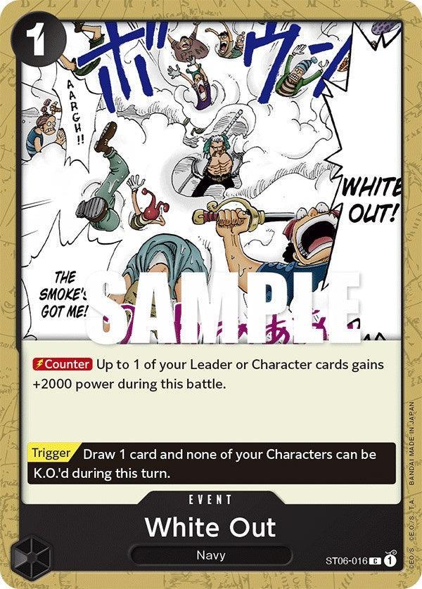 Common, Event, Navy, Starter Deck: Absolute Justice, Starter Decks White Out [Starter Deck: Absolute Justice] - Trading Card World