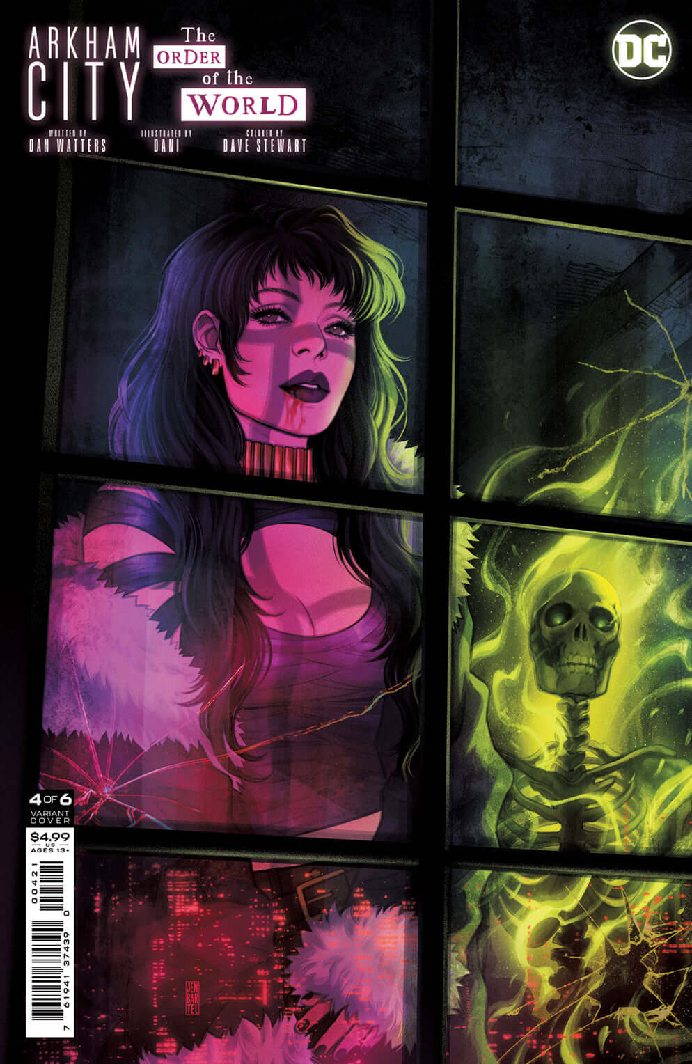 Arkham City The Order Of The World #4 (Of 6) B Jen Bartel Card Stock Variant (01/04/2022) Dc