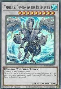 1st Edition, Dragon, Structure Deck: Freezing Chains, Super Rare, Synchro/Effect Monster, Water Trishula, Dragon of the Ice Barrier [SDFC-EN045] Super Rare - Trading Card World
