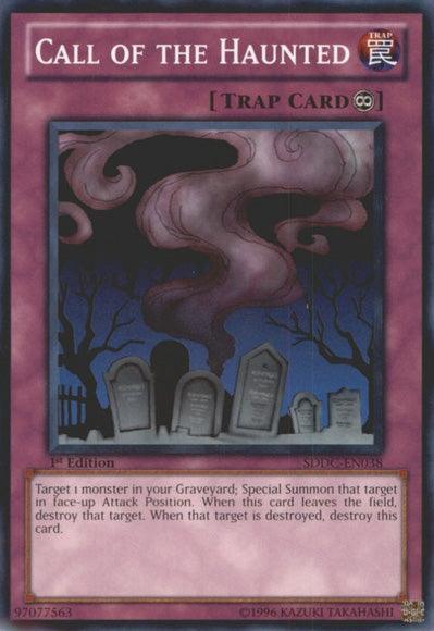 1st Edition, Common, Continuous Trap, Structure Deck: Dragons Collide, Trap, Unlimited Call of the Haunted [SDDC-EN038] Common - Trading Card World