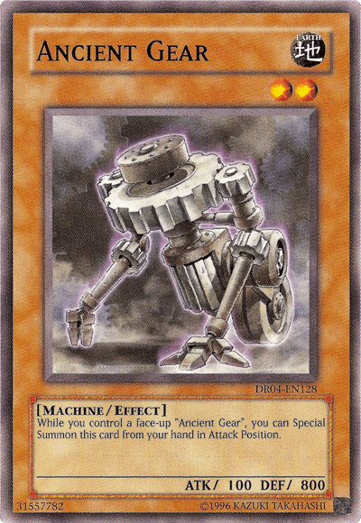 Common, Dark Revelation Volume 4, Earth, Effect Monster, Machine, Unlimited Ancient Gear [DR04-EN128] Common - Trading Card World