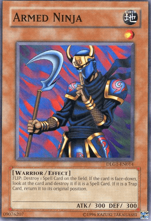 Common, Dark Legends, Earth, Effect Monster, Unlimited, Warrior Armed Ninja [DLG1-EN014] Common - Trading Card World