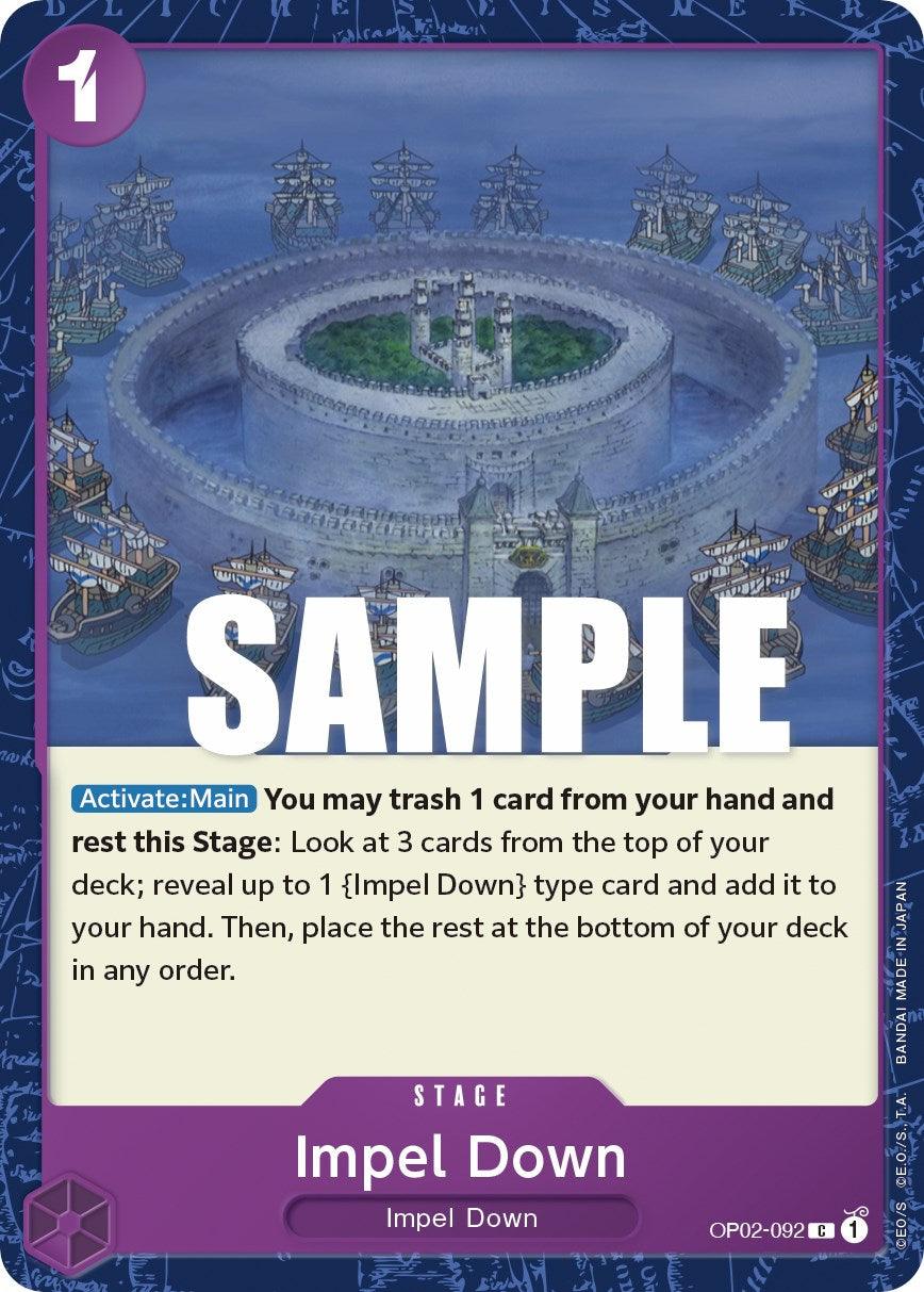 Common, Impel Down, Paramount War, Stage Impel Down [Paramount War] - Trading Card World
