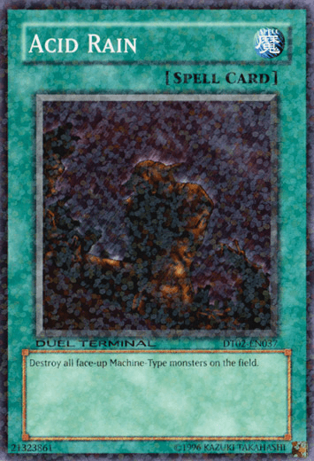 Common, Duel Terminal 2, Limited, Normal Spell, Spell Acid Rain [DT02-EN037] Common - Trading Card World