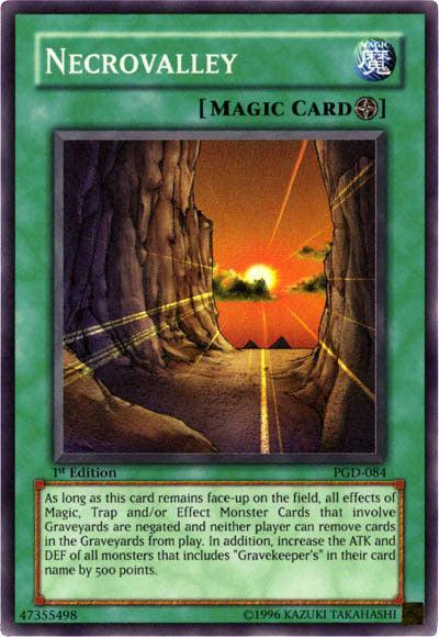1st Edition, Field Spell, Pharaonic Guardian, Spell, Super Rare, Unlimited Necrovalley [PGD-084] Super Rare - Trading Card World