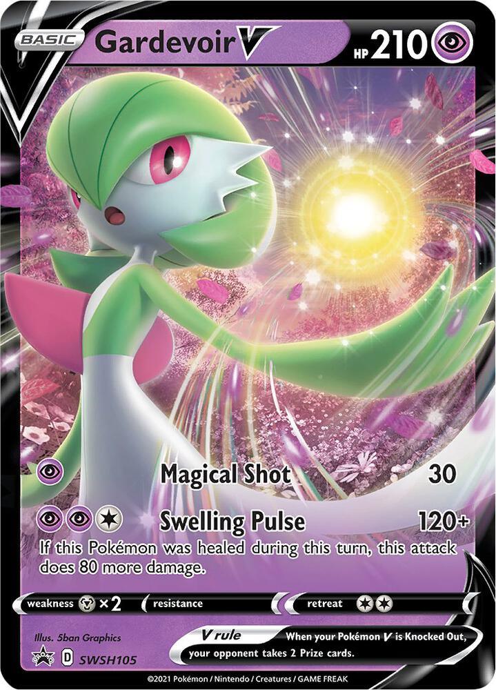 Sword & Shield: Black Star Promos Gardevoir V (SWSH105) [Sword & Shield: Black Star Promos] - Trading Card World