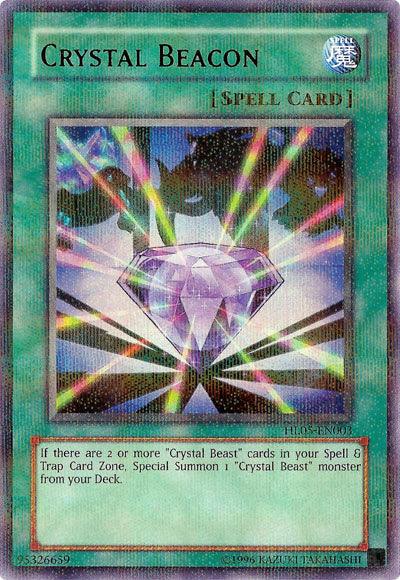 Hobby League 5, Normal Spell, Parallel Rare, Spell, Unlimited Crystal Beacon [HL05-EN003] Parallel Rare - Trading Card World