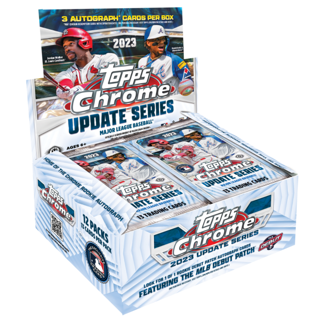 2023 Topps Chrome Update Series Baseball Jumbo Hobby Box