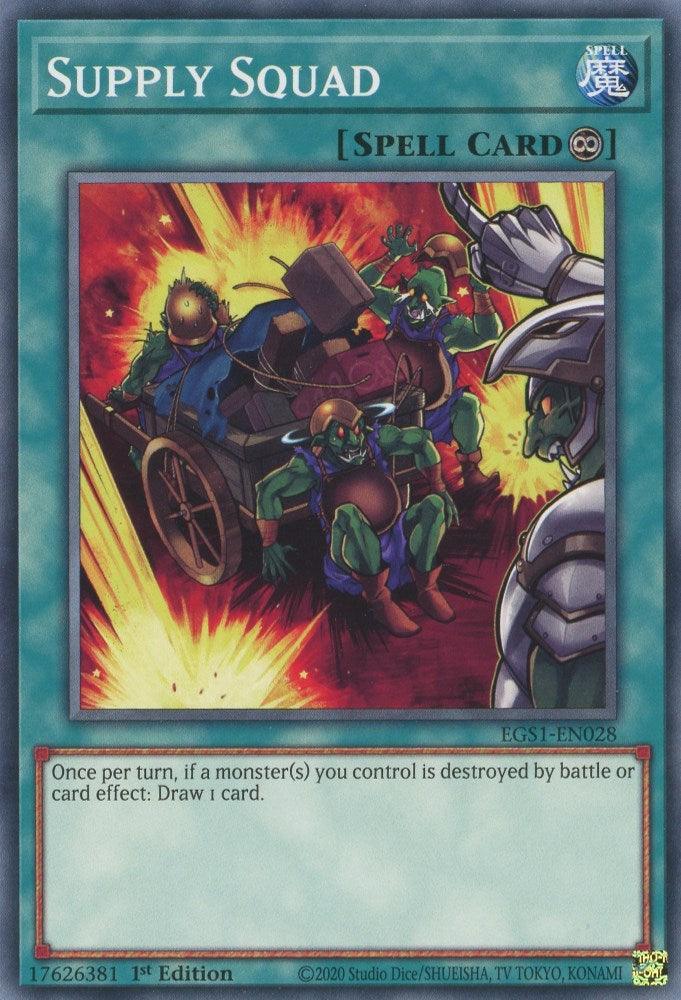 Common, Continuous Spell, Egyptian God Deck: Slifer the Sky Dragon Unlimited, Spell, Unlimited Supply Squad [EGS1-EN028] Common - Trading Card World