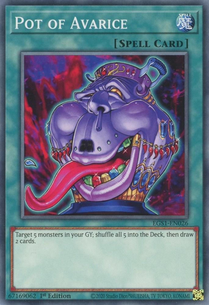 Common, Egyptian God Deck: Slifer the Sky Dragon Unlimited, Normal Spell, Spell, Unlimited Pot of Avarice [EGS1-EN026] Common - Trading Card World