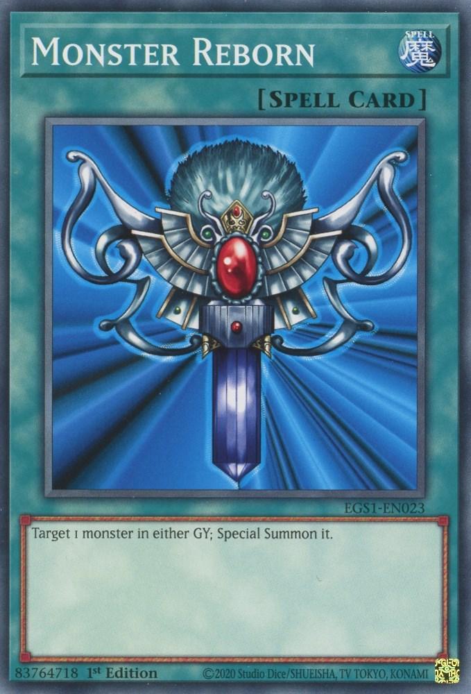 Common, Egyptian God Deck: Slifer the Sky Dragon Unlimited, Normal Spell, Spell, Unlimited Monster Reborn [EGS1-EN023] Common - Trading Card World