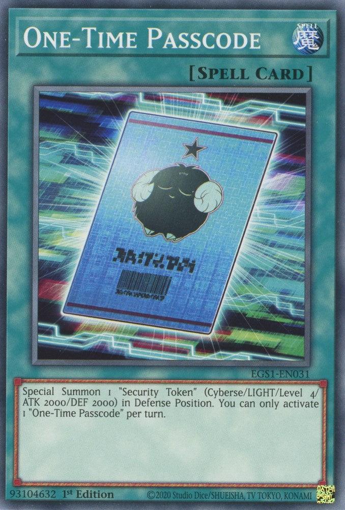 Common, Egyptian God Deck: Slifer the Sky Dragon Unlimited, Normal Spell, Spell, Unlimited One-Time Passocde [EGS1-EN031] Common - Trading Card World