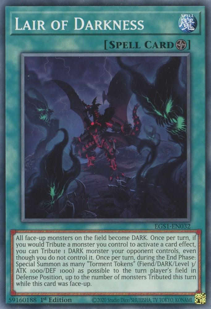 Common, Egyptian God Deck: Slifer the Sky Dragon Unlimited, Field Spell, Spell, Unlimited Lair of Darkness [EGS1-EN032] Common - Trading Card World