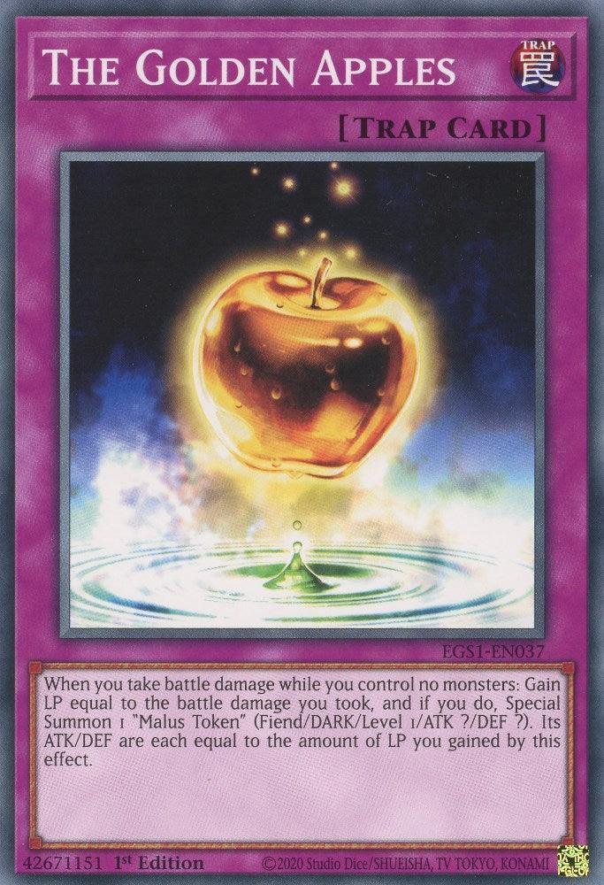 Common, Egyptian God Deck: Slifer the Sky Dragon Unlimited, Normal Trap, Trap, Unlimited The Golden Apples [EGS1-EN037] Common - Trading Card World